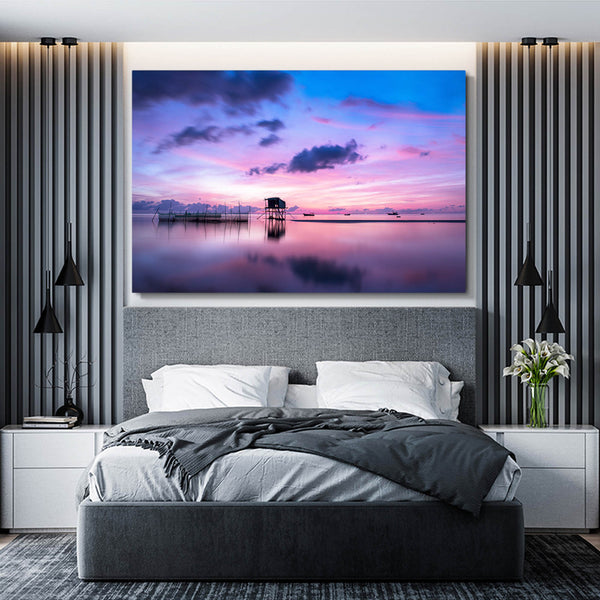 Tranquil Twilight Sunset Art | MusaArtGallery™