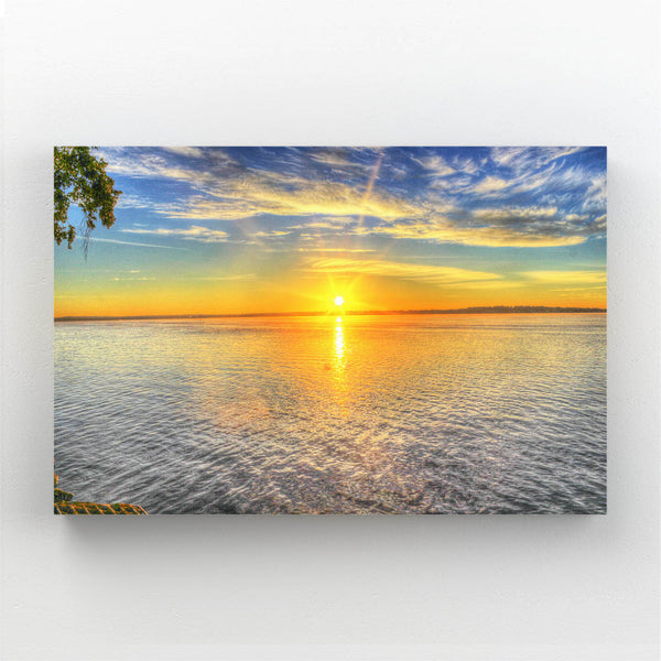 Tranquil Waters Sunset Art | MusaArtGallery™