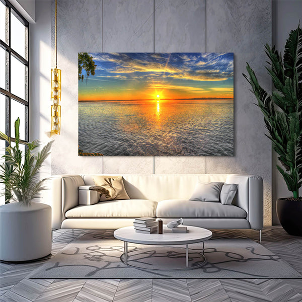 Tranquil Waters Sunset Art | MusaArtGallery™