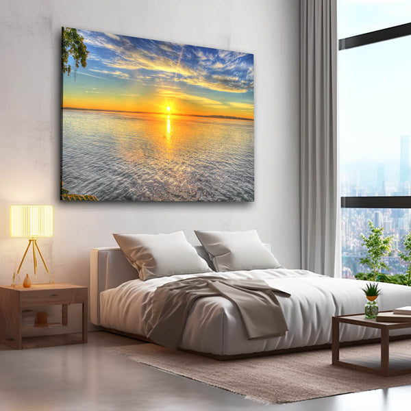 Tranquil Waters Sunset Art | MusaArtGallery™