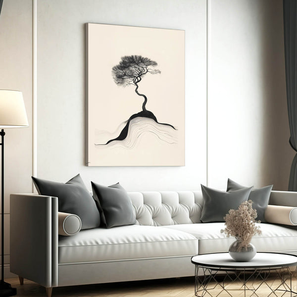 Tree Art Elegant Simplicity | MusaArtGallery™