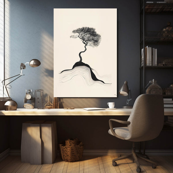 Tree Art Elegant Simplicity | MusaArtGallery™