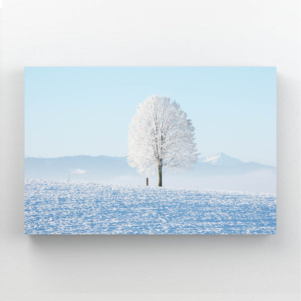 Tree Art Frosted Tranquility | MusaArtGallery™