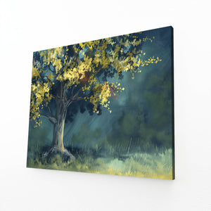 Tree Art Golden Canopy | MusaArtGallery™