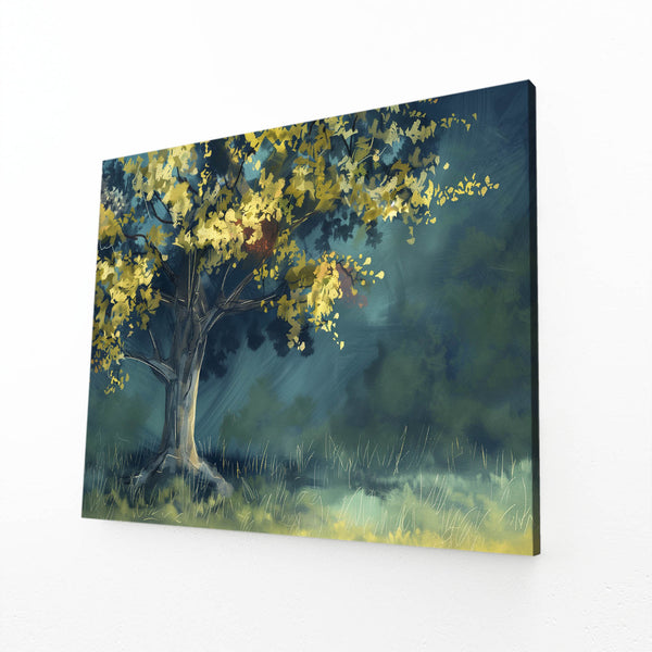 Tree Art Golden Canopy | MusaArtGallery™