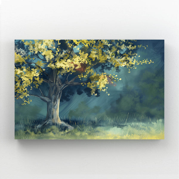 Tree Art Golden Canopy | MusaArtGallery™