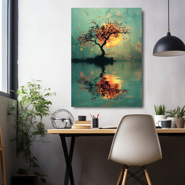 Tree Art Lunar Glow | MusaArtGallery™