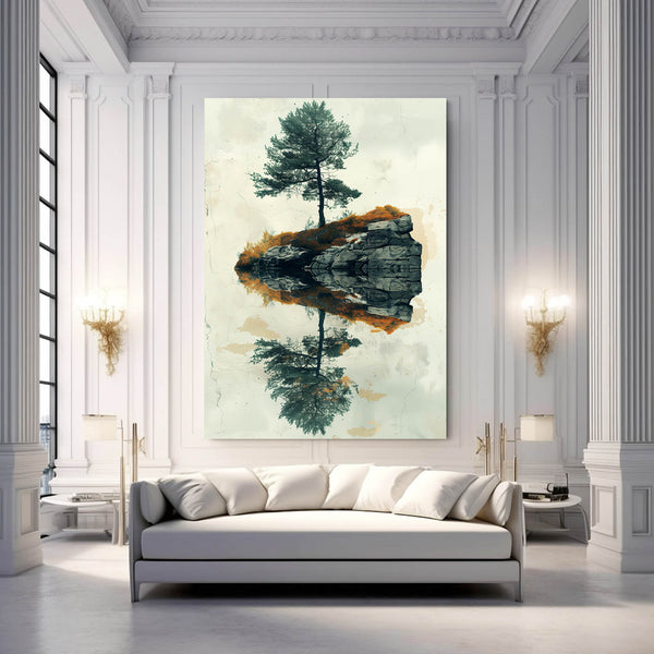 Tree Art Reflective Balance | MusaArtGallery™