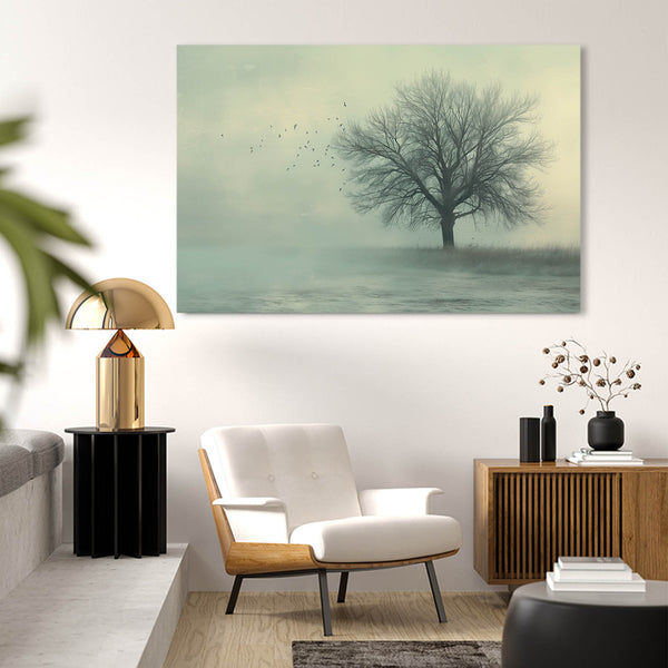 Tree Art Silent Mist | MusaArtGallery™