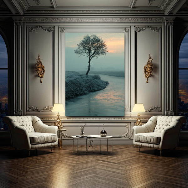 Tree Art Silent Reflection | MusaArtGallery™