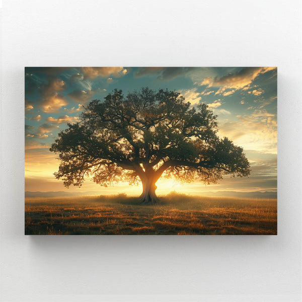 Tree Art Sunset Glow | MusaArtGallery™