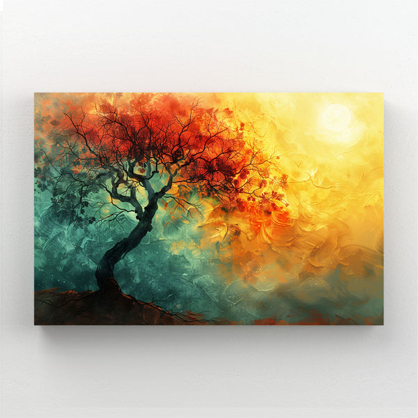 Tree Art Sunset Serenity | MusaArtGallery™