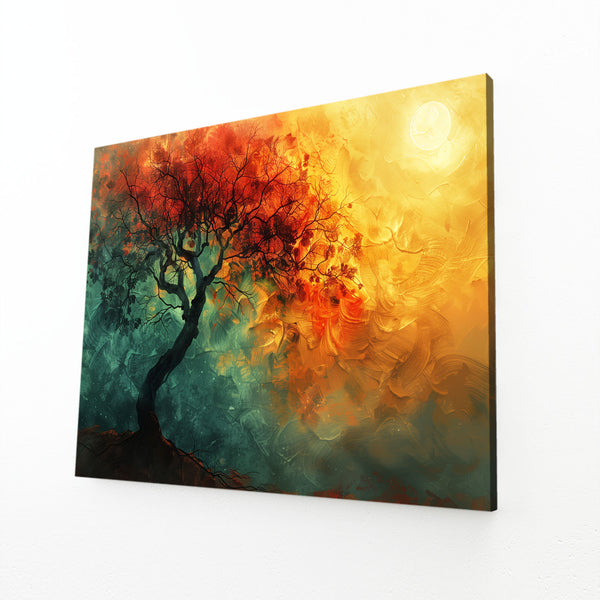 Tree Art Sunset Serenity | MusaArtGallery™