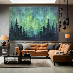Tree Forest Boho Wall Art | MusaArtGallery™