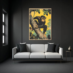 Tree Monkey Art