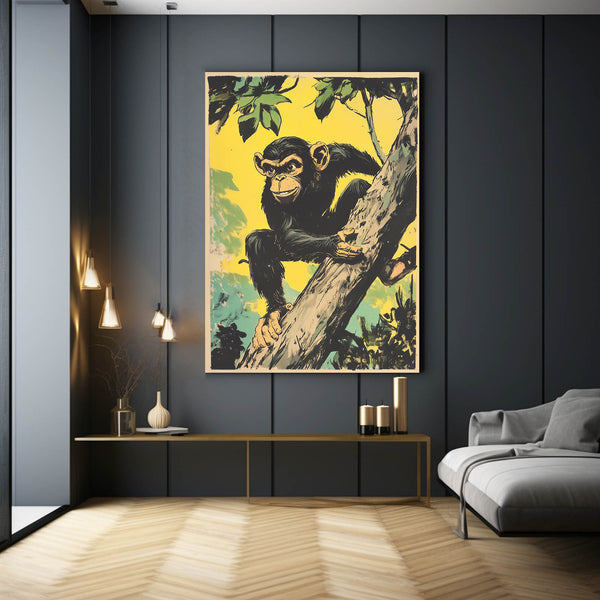 Tree Monkey Art