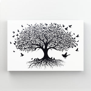 Tree Of Life Wall Art Birds