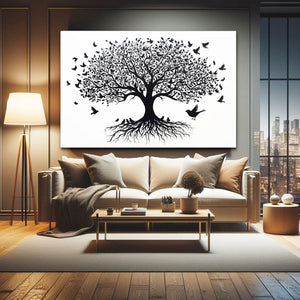 Tree Of Life Wall Art Birds
