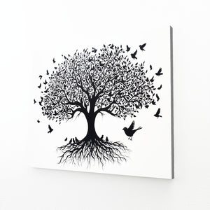 Tree Of Life Wall Art Birds