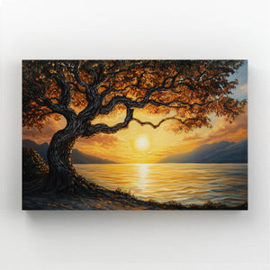 Tree Of Life Wall Art Sunset
