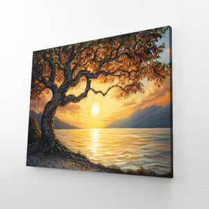 Tree Of Life Wall Art Sunset