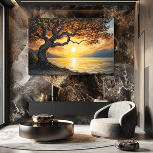 Tree Of Life Wall Art Sunset