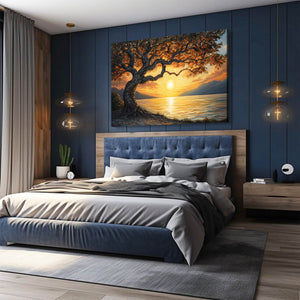 Tree Of Life Wall Art Sunset