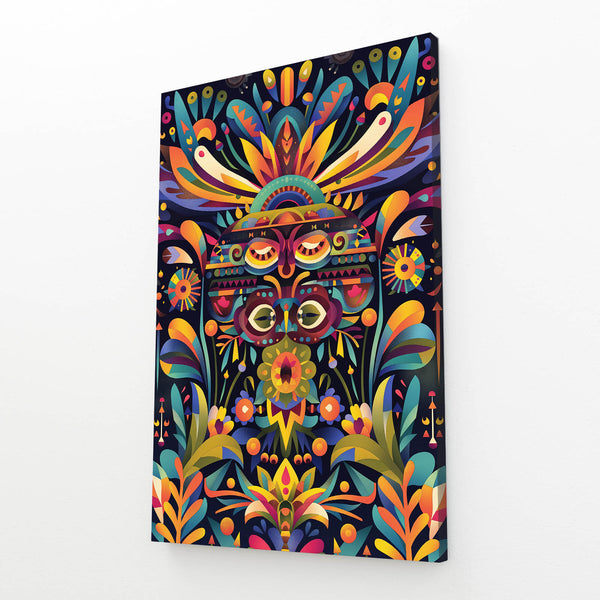 Tribal Essence Mexican Wall Art | MusaArtGallery™