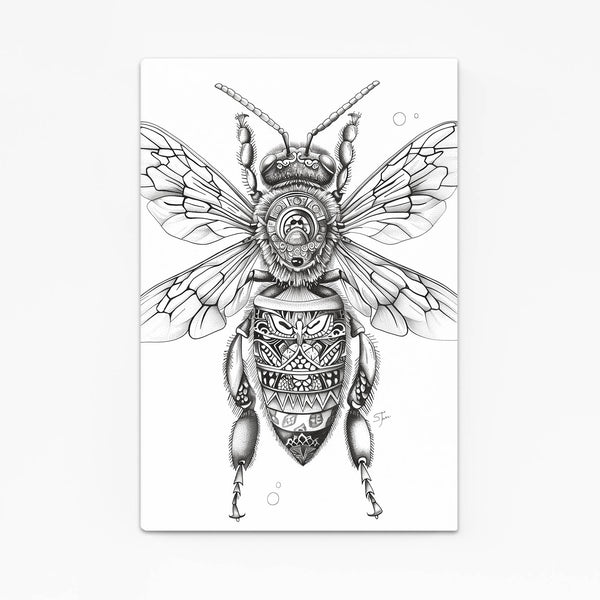 Tribal Pattern Bee Art | MusaArtGallery™