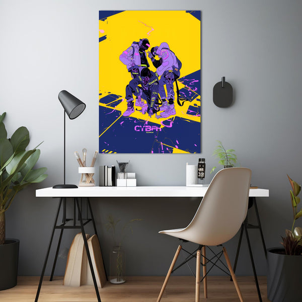 Trio Cyberpunk Art | MusaArtGallery™