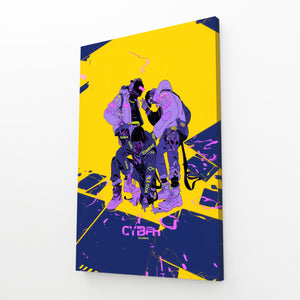 Trio Cyberpunk Art | MusaArtGallery™