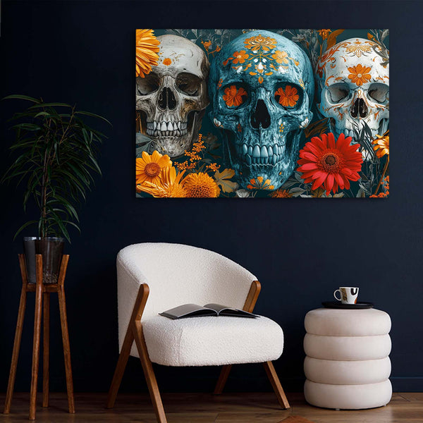 Triplet Skull Art | MusaArtGallery™