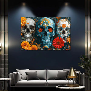 Triplet Skull Art | MusaArtGallery™