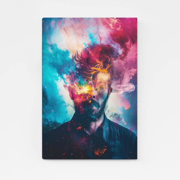 Trippy Art Canvas Decor