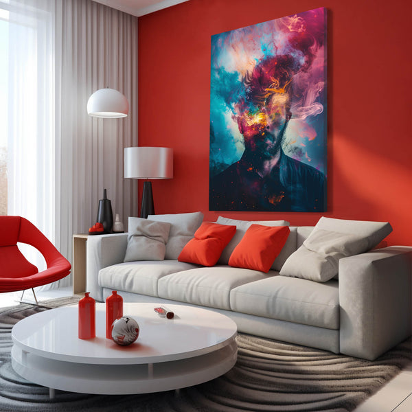 Trippy Art Canvas Decor