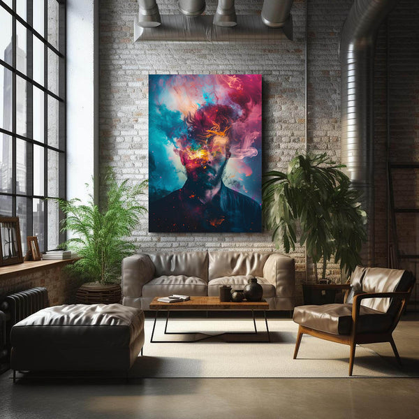 Trippy Art Canvas Decor