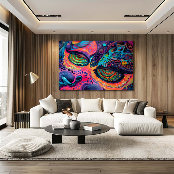Trippy Art Colorful Design | MusaArtGallery™