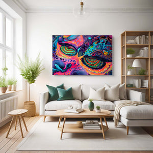 Trippy Art Colorful Design | MusaArtGallery™
