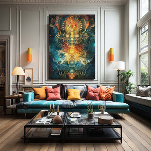 Trippy Art Peaceful | MusaArtGallery™