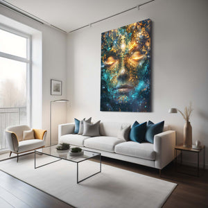 Trippy Face Wall Art | MusaArtGallery™