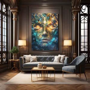 Trippy Face Wall Art | MusaArtGallery™