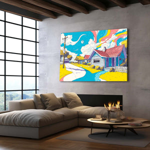 Trippy Farmhouse Decor