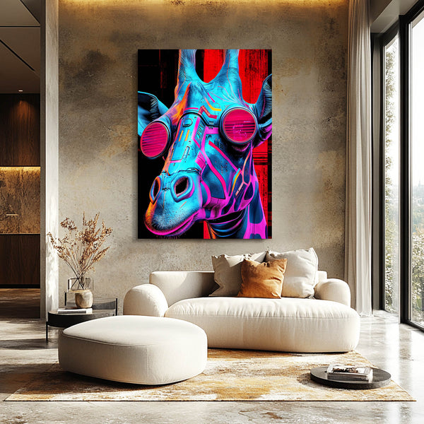 Trippy Giraffe Artwork