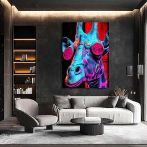 Trippy Giraffe Artwork