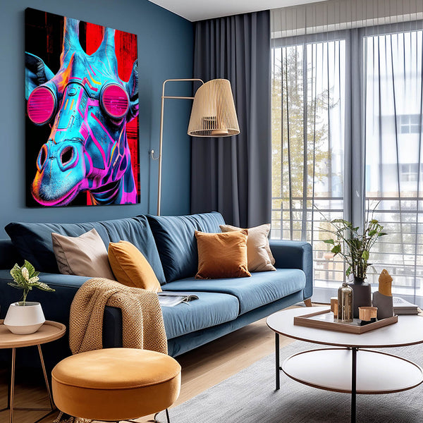 Trippy Giraffe Artwork