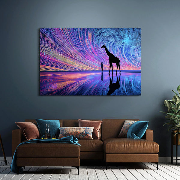 Trippy Giraffe Print