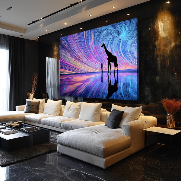 Trippy Giraffe Print