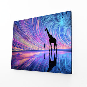 Trippy Giraffe Print