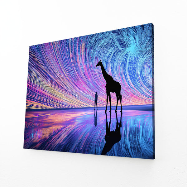 Trippy Giraffe Print
