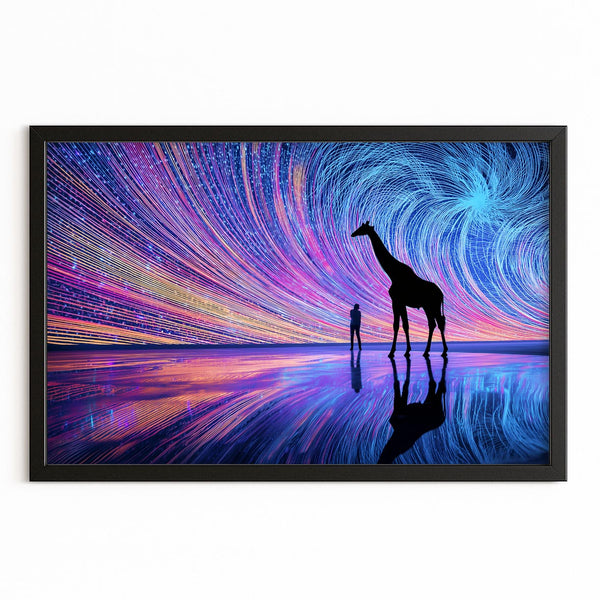Trippy Giraffe Print